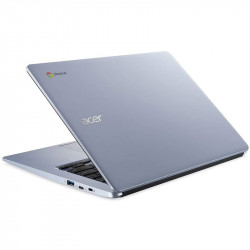 Acer Chromebook 314 CB314-1HT-C54R, Silber, Intel Celeron N4020, 4GB RAM, 64GB eMMC, 14" 1920x1080 FHD, Acer 1 Jahr Garantie, Englisch Tastatur