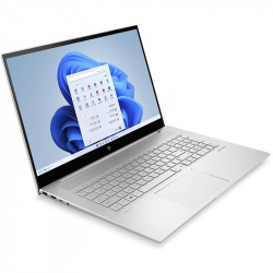 HP Envy 17-ch1008na Laptop, Silber, Intel Core i7-1195G7, 32GB RAM, 1TB SSD, 17.3" 3840x2160 4KUHD, HP 3 Jahre Garantie, Englisch Tastatur
