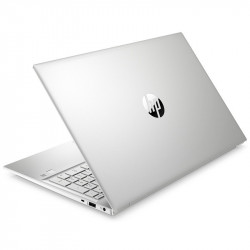 HP Pavilion 15-eg2019na Laptop, Silber, Intel Core i3-1215U, 8GB RAM, 256GB SSD, 15.6" 1920x1080 FHD Touchscreen, HP 1 Jahr Garantie, Englisch Tastatur