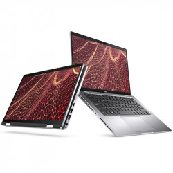Dell Latitude 14 7430 2-in-1 Laptop, Grau, Intel Core i7-1265U, 16GB RAM, 512GB SSD, 14" 1920x1080 FHD Touchscreen, Dell 3 Jahre Garantie, Englisch Tastatur