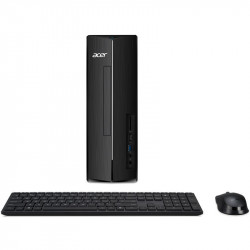 Acer Aspire XC-1760 Desktop, Schwarz, Intel Core i3-12100, 8GB RAM, 512GB SSD, Acer 1 Jahr UK Garantie, Englisch Tastatur