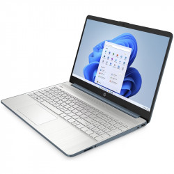 HP 15s-fq5025na Laptop, Blau, Intel Core i3-1215U, 8GB RAM, 256GB SSD, 15.6" 1920x1080 FHD, HP 1 Jahr Garantie, Englisch Tastatur