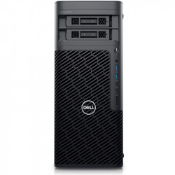 Dell Precision 5860 Tower Workstation, Schwarz, Intel Xeon W3-2425, 128GB RAM, 2x 512GB SSD, 24GB Nvidia RTX A5500, DVD-RW, Dell 3 Jahre Garantie, Englisch Tastatur