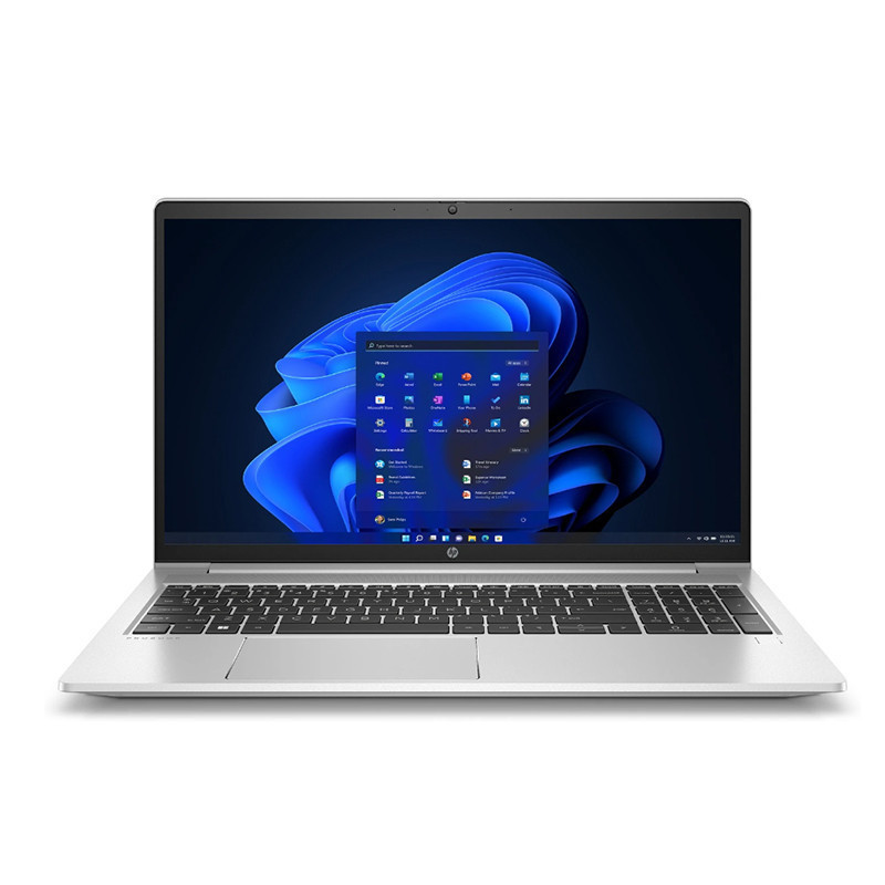 HP ProBook 455 G9 Notebook PC, Silber, AMD Ryzen 5 5625U, 8GB RAM, 256GB SSD, 15.6" 1920x1080 FHD, HP 1 Jahr Garantie, Englisch Tastatur