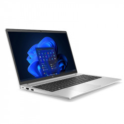 HP ProBook 455 G9 Notebook PC, Silber, AMD Ryzen 5 5625U, 8GB RAM, 256GB SSD, 15.6" 1920x1080 FHD, HP 1 Jahr Garantie, Englisch Tastatur