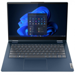Lenovo ThinkBook 14s Yoga  2-in-1 Laptop, Blau, Intel Core i5-1135G7, 8GB RAM, 256GB SSD, 14" 1920x1080 FHD Touchscreen, EuroPC zwei Jahre Garantie, Englisch Tastatur