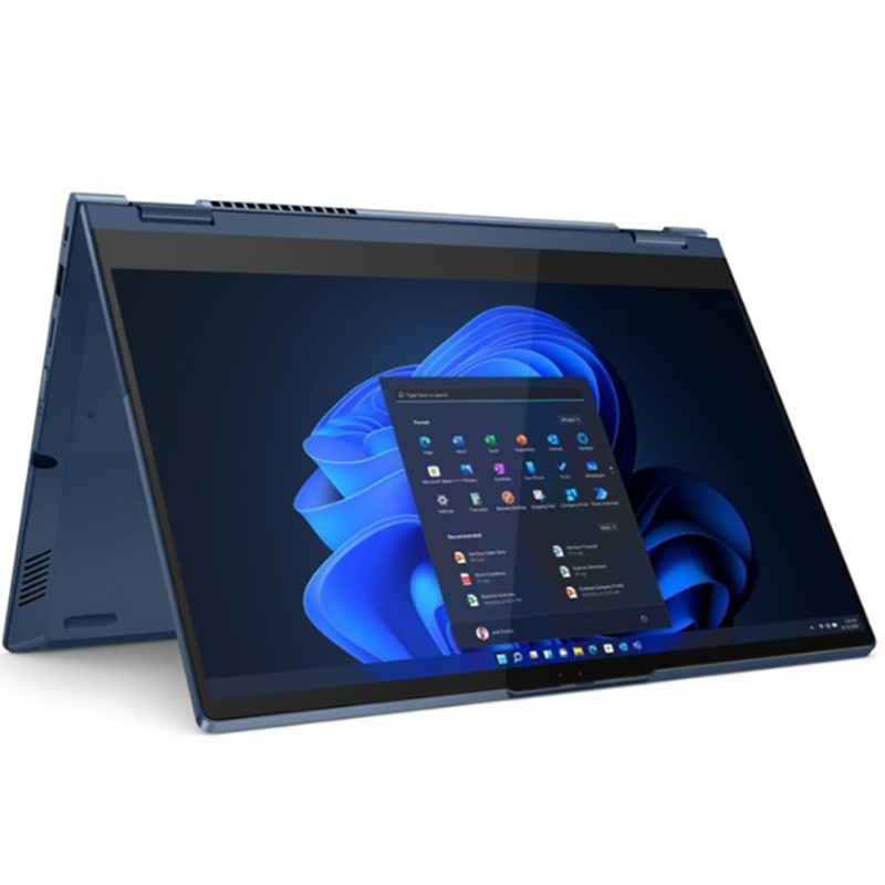 Lenovo ThinkBook 14s Yoga  2-in-1 Laptop, Blau, Intel Core i5-1135G7, 8GB RAM, 256GB SSD, 14" 1920x1080 FHD Touchscreen, EuroPC zwei Jahre Garantie, Englisch Tastatur
