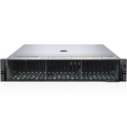 Dell PowerEdge R7625 Rack Mountable, Grau, AMD EPYC 9554, 256GB RAM, 3x 7TB SSD+2x 480GB SSD, Dell 3 Jahre Garantie
