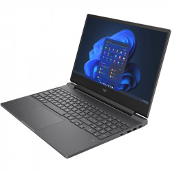 HP Victus 15-fa0021na Gaming Laptop, Silber, Intel Core i5-12450H, 16GB RAM, 512GB SSD, 15.6" 1920x1080 FHD, 4GB Nvidia GeForce RTX 3050, HP 1 Jahr Garantie, Englisch Tastatur