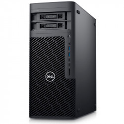 Dell Precision 5860 Tower Workstation, Schwarz, Intel Xeon W5-2455X, 128GB RAM, 2x 2TB SSD, 24GB Nvidia RTX A5500, DVD-RW, Dell 3 Jahre Garantie, Englisch Tastatur