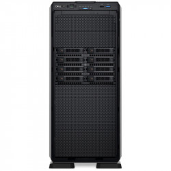 Dell PowerEdge T550 Tower-Server, 8x2,5-Zoll-Bay-Gehäuse, Intel Xeon Silver 4314, 128 GB RAM, 5 x 1,92 TB SSD + 2 x 480 GB SSD, DVDRW, PERC H755, Dual 800 W Netzteil, Dell 3 Jahre Garantie