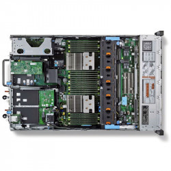 Dell PowerEdge R730xd Rack-Server, 12 x 3,5-Zoll-Schachtgehäuse, Dual Intel Xeon E5-2680 v3, 384 GB RAM, 2 x 600 GB 10K SAS + 5 x 4 TB 7,2 K SAS, PERC H730P, Dual 1100 W Netzteil, EuroPC 1 Jahr Garantie
