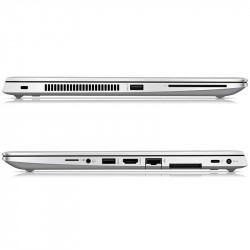 HP EliteBook 840 G5 Laptop, Silber, Intel Core i5-8250U, 8GB RAM, 256GB SSD, 14" 1920x1080 FHD, EuroPC 1 Jahr Garantie, Englisch Tastatur