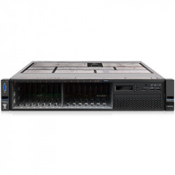 Lenovo System x3650 M5 Rack-Server, 16 x 2,5-Zoll-Schachtgehäuse, Dual Intel Xeon E5-2690 v4, 128 GB RAM, 8 x 600 GB 15K SAS, ServeRAID M5210, Dual 900 W Netzteil, EuroPC 1 Jahr Garantie