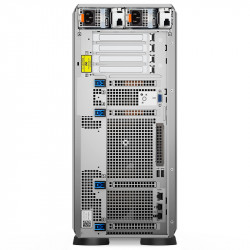 Dell PowerEdge T560 Tower-Server, 8 x 3,5-Zoll-Schachtgehäuse, Intel Xeon Silver 4410T, 32 GB RAM, 3 x 1,2 TB 10K SAS, PERC H755, Dual 800 W Netzteil, Dell 3 Jahre Garantie