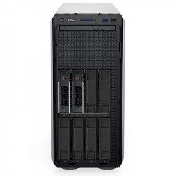 Dell PowerEdge T350 Tower-Server, 8 x 3,5-Zoll-Schachtgehäuse, Intel xeon E-2374G, 16 GB RAM, 2 x 600 GB 10K SAS, PERC H355, zwei 600-W-Netzteile, 3 Jahre Garantie von Dell