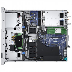 Dell PowerEdge R350 Rack-Server, 8 x 2,5-Zoll-Schachtgehäuse, Intel Xeon E-2314, 16 GB RAM, 480 GB SATA SSD, PERC H355, zwei 700-W-Netzteile, Dell 3 Jahre Garantie