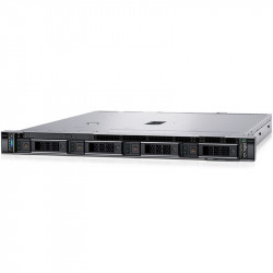 Dell PowerEdge R350 Rack-Server, 4 x 3,5-Zoll-Schachtgehäuse, Intel Xeon E-2336, 16 GB RAM, 2 x 600 GB 10K SAS, PERC H755, zwei 600-W-Netzteile, 3 Jahre Garantie von Dell