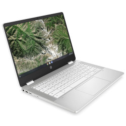 HP Chromebook x360 14b-ca0004na, Intel Pentium Silver N5000, 4GB RAM, 64GB eMMC SSD, 14" 1920x1080 FHD Touch, HP 1 YR WTY