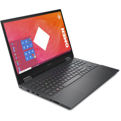 HP OMEN Laptop 15-en1000na, Nero, AMD AMD Ryzen 7 5800H with Radeon Graphics, 16GB RAM, 1TB SSD, 15.6" 2560x1440 WQHD, HP 1 anno Di Garanzia, Inglese Tastiera