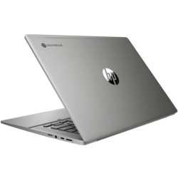 HP Chromebook 14B na0502na, Argento, AMD Ryzen 5 3500C, 8GB RAM, 128GB SSD, 14" 1366x768 HD, HP 1 anno Di Garanzia, Inglese Tastiera