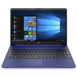 HP 15s-eq0032na Laptop, Blu, AMD Ryzen 5 3450U, 8GB RAM, 256GB SSD, 15.6" 1920x1080 FHD, HP 1 Anno Di Garanzia, Inglese Tastiera