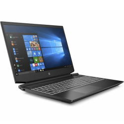 HP Pavilion Gaming Laptop 15-ec1001na, Nero, AMD Ryzen 5 4600H, 8GB RAM, 256GB SSD, 15.6" 1920x1080 FHD, 4GB NVIDIA GeForce GTX 1650, HP 1 Anno Di Garanzia, Inglese Tastiera