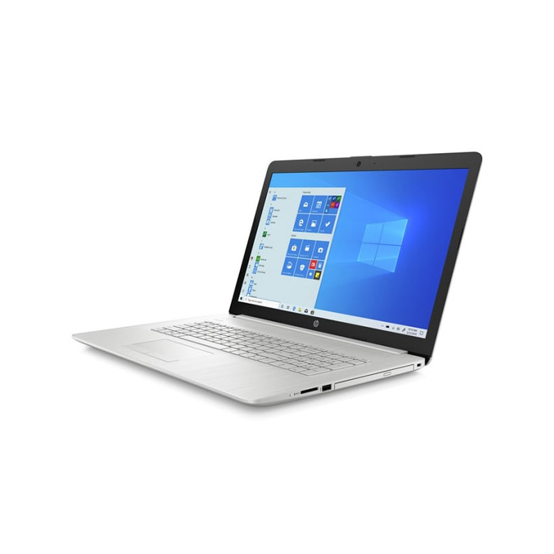 HP Laptop 17-by2501na, Argento, Intel Core i3-10110U, 4GB RAM, 1TB SATA, 17.3" 1600x900 HD+, DVD-RW, HP 1 Anno Di Garanzia, Inglese Tastiera