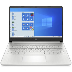 HP 14s-fq0000na Laptop, Argento, AMD Ryzen 5 4500U, 8GB RAM, 256GB SSD, 14" 1920x1080 FHD, HP 1 Anno Di Garanzia, Inglese Tastiera