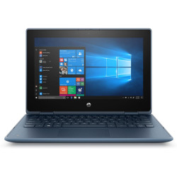 HP ProBook X360 11 G5 EE, Blu, Intel Pentium Silver N5030, 4GB RAM, 128GB SSD, 11.6" 1366x768 HD, HP 1 Anno Di Garanzia, Inglese Tastiera