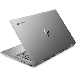 HP Chromebook x360 14c-ca0003na, Argento, Intel Pentium 6405U, 4GB RAM, 64GB eMMC, 14" 1366x768 HD, HP 1 Anno Di Garanzia, Inglese Tastiera