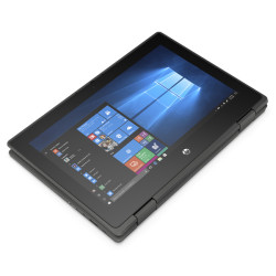 HP ProBook X360 11 G5 EE, Nero, Intel Celeron N4120, 4GB RAM, 128GB SSD, 11.6" 1366x768 HD, HP 1 Anno Di Garanzia, Inglese Tastiera