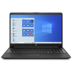 HP 15-dw1509na Laptop, Nero, Intel Pentium Gold 6405U, 8GB RAM, 1TB SATA, 15.6" 1366x768 HD, HP 1 Anno Di Garanzia, Inglese Tastiera