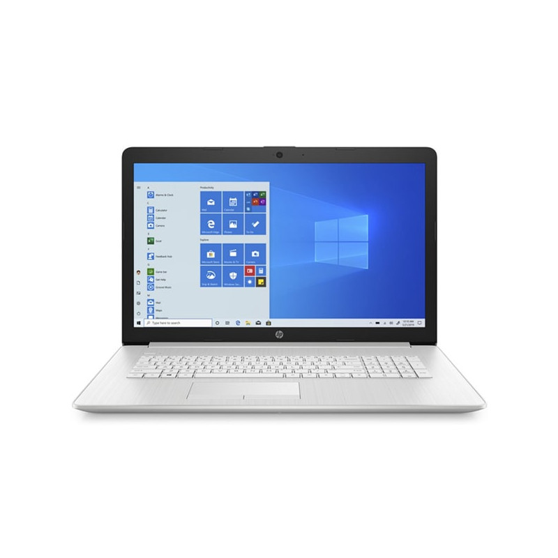 HP Laptop 17-by2021na, Argento, Intel Pentium 6405U, 4GB RAM, 1TB SATA, 17.3" 1600x900 HD+, DVD-RW, HP 1 Anno Di Garanzia, Inglese Tastiera
