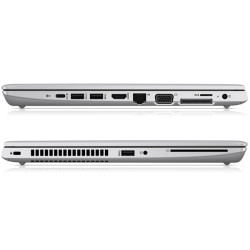 HP ProBook 640 G5 Notebook, Argento, Intel Core i5-8265U, 8GB RAM, 256GB SSD, 14.0" 1366x768 HD, HP 1 Anno Di Garanzia, Inglese Tastiera