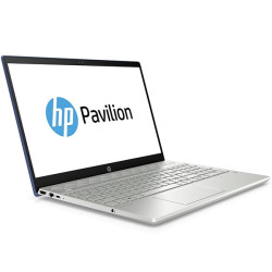 HP Pavilion 15-cw0999nl, Blu, AMD Ryzen 5 2500U, 8GB RAM, 128GB SSD+1TB SATA, 15.6" 1366x768 HD, HP 1 Anno Di Garanzia, IT Tastiera