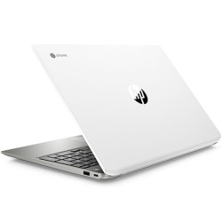 HP Chromebook 15-de0002na, Bianca, Intel Core i3-8130U, 8GB RAM, 128GB eMMC, 15.6" 1920x1080 FHD, HP 1 Anno Di Garanzia