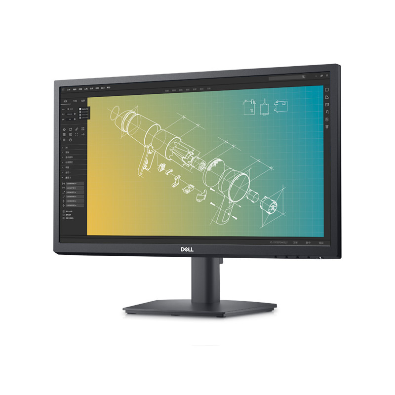 Monitor Dell 22 E2222Ht, 21,45" 1920x1080 FHD, 16:9, VA, antiriflesso, DisplayPort/VGA, supporto regolabile con inclinazione, EuroPC 1 anno Di Garanzia
