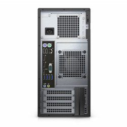 Dell Precision 3620 Tower, Nero, Intel Xeon E3-1240 v6, 8GB RAM, 1TB SATA, 2GB NVIDIA Quadro P400, DVD-RW, EuroPC 1 Anno Di Garanzia, Inglese Tastiera