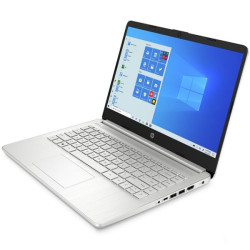 HP 14s-fq0000na Laptop, Argento, AMD Ryzen 5 4500U, 8GB RAM, 256GB SSD, 14.0" 1920x1080 FHD, HP 1 anno Di Garanzia, Inglese Tastiera