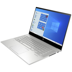 Laptop HP Envy 15-ep0760ng, argento, Intel Core i7-10750H, 16 GB di RAM, SSD da 1 TB, 15,6 "1920x1080 FHD, 6 GB NVIDIA Geforce 1660TI MQ, HP 1 anno WTY, tastiera tedesca