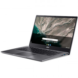 Acer Chromebook 514 CB514-1W, Argento, Intel Core i3-1115G4, 8GB RAM, 128GB SSD, 14" 1920x1080 FHD, Acer 1 anno Di Garanzia, Inglese Tastiera