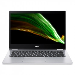 Acer Spin 1 SP114-31N-P814, Argento, Intel Pentium Silver N6000, 8GB RAM, 256GB SSD, 14" 1920x1080 FHD, Acer 1 anno Di Garanzia, Inglese Tastiera