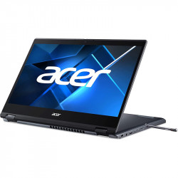Acer TravelMate Spin P4 TMP414RN-51-74D0, Blu, Intel Core i7-1165G7, 16GB RAM, 1TB SSD, 14" 1920x1080 FHD, Acer 1 anno Di Garanzia, Inglese Tastiera