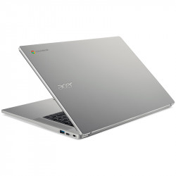Acer Chromebook 317 CB317-1H-P6K8, Argento, Intel Pentium Silver N6000, 4GB RAM, 128GB SSD, 17.3" 1920x1080 FHD, Acer 1 anno Di Garanzia, Inglese Tastiera