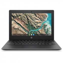 HP Chromebook 11 G8, Nero, Intel Celeron N4020, 4GB RAM, 16GB eMMC, 11.6" 1366x768, HP 1 anno Di Garanzia, Inglese Tastiera