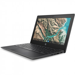 HP Chromebook 11 G8, Nero, Intel Celeron N4020, 4GB RAM, 16GB eMMC, 11.6" 1366x768, HP 1 anno Di Garanzia, Inglese Tastiera