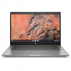 HP Chromebook 14b-na0004na, Grigio, AMD Ryzen 3 3250C, 8GB RAM, 128GB SSD, 14" 1920x1080 FHD, HP 1 anno Di Garanzia, Inglese Tastiera