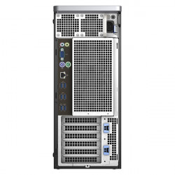Dell Precision 5820 X-Series Tower Workstation, Nero, Intel Core i9-10980XE, 256GB RAM, 2TB SSD+12TB SATA+1.9TB SATA, 48GB NVIDIA RTX A6000, DVD-RW, Dell 3 anni Di Garanzia, Inglese Tastiera