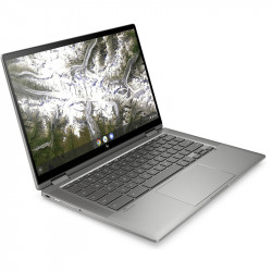 HP Chromebook x360 14c-ca0005na, Grigio, Intel Core i5-10210U, 8GB RAM, 128GB eMMC, 14" 1920x1080 FHD, HP 1 anno Di Garanzia, Inglese Tastiera